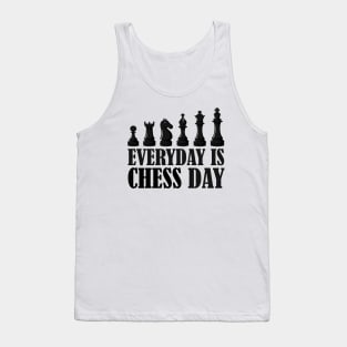Everyday is chess day Tank Top